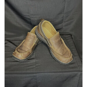 Timberland Brown Leather Youth Loafers- Size‎ 2